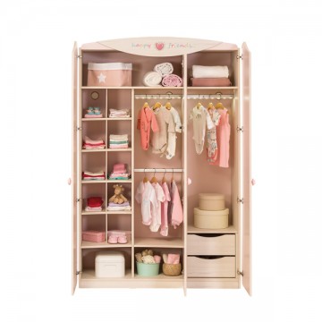 The bedroom sliding wardrobe design would help you out with a lavishing look to your room 3 Door Wardrobe With Shelves